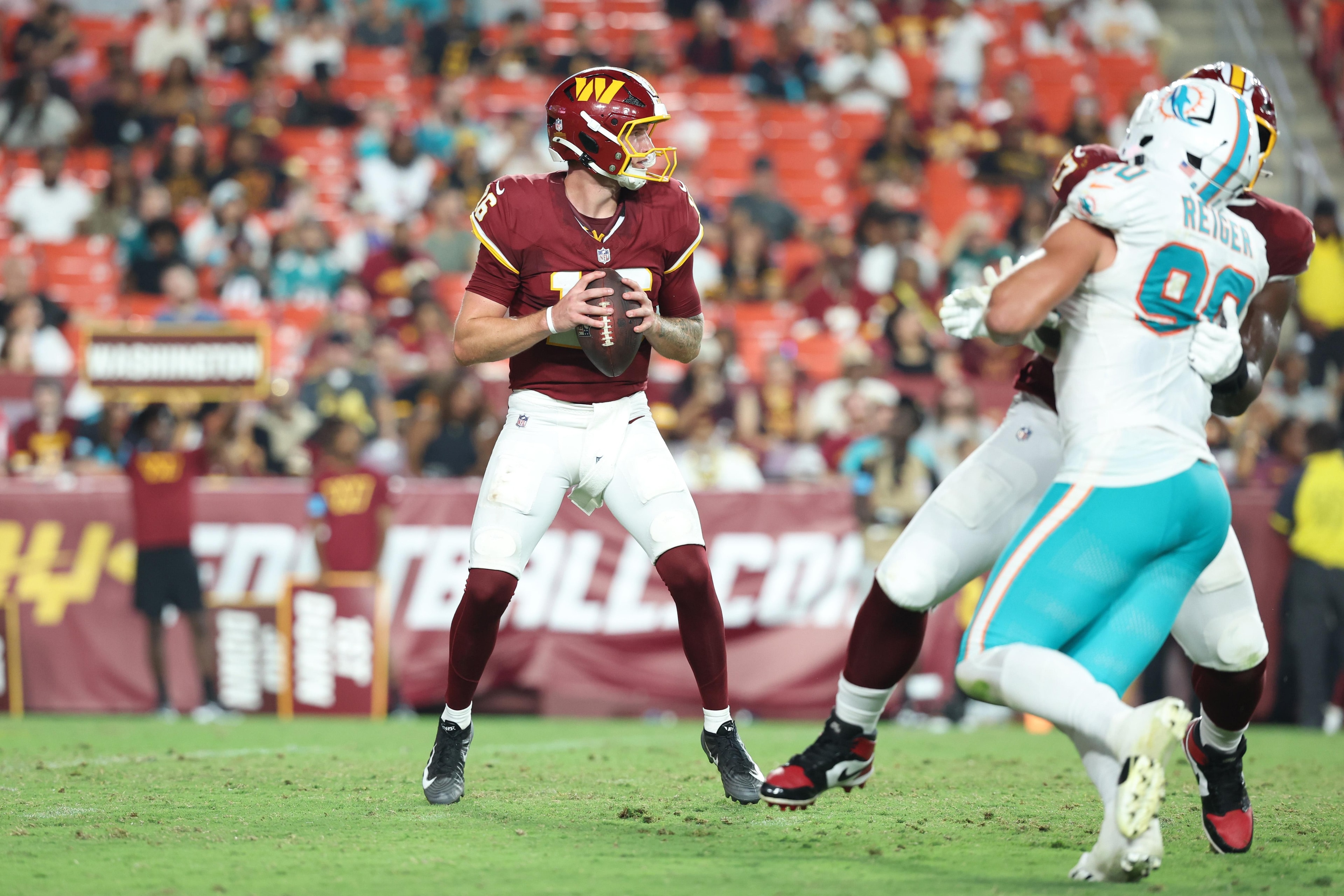 Commanders QB Athan Kaliakmanis draws fresh scrutiny as preseason health and roles remain unsettled