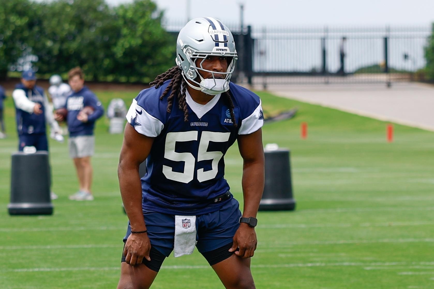 Cowboys rookie linebacker Jaishawn Barham is nearing a return after groin issue