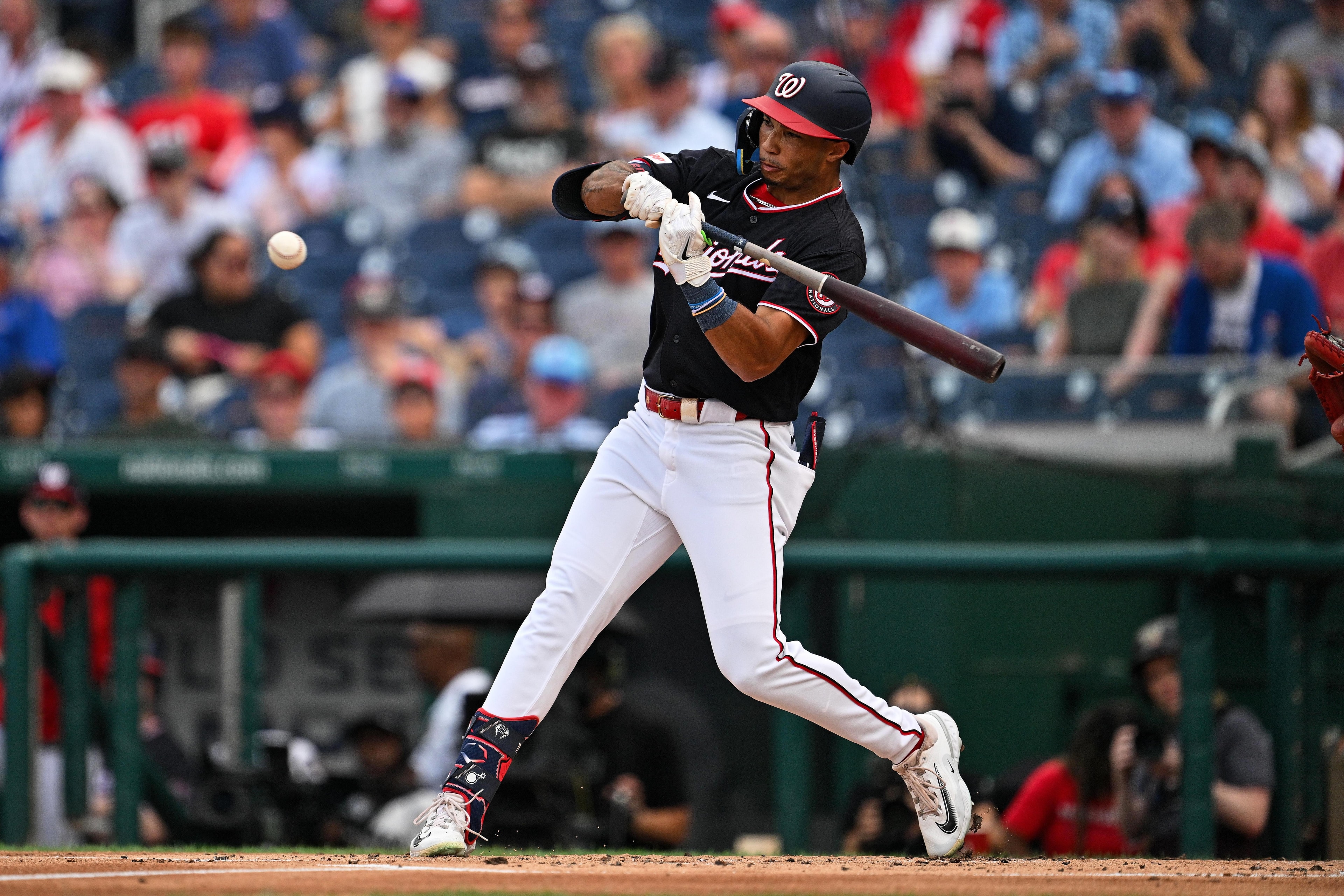 Nationals outfielder Daylen Lile trying to pull out of a sophomore hitting slump after a Golden Sombrero