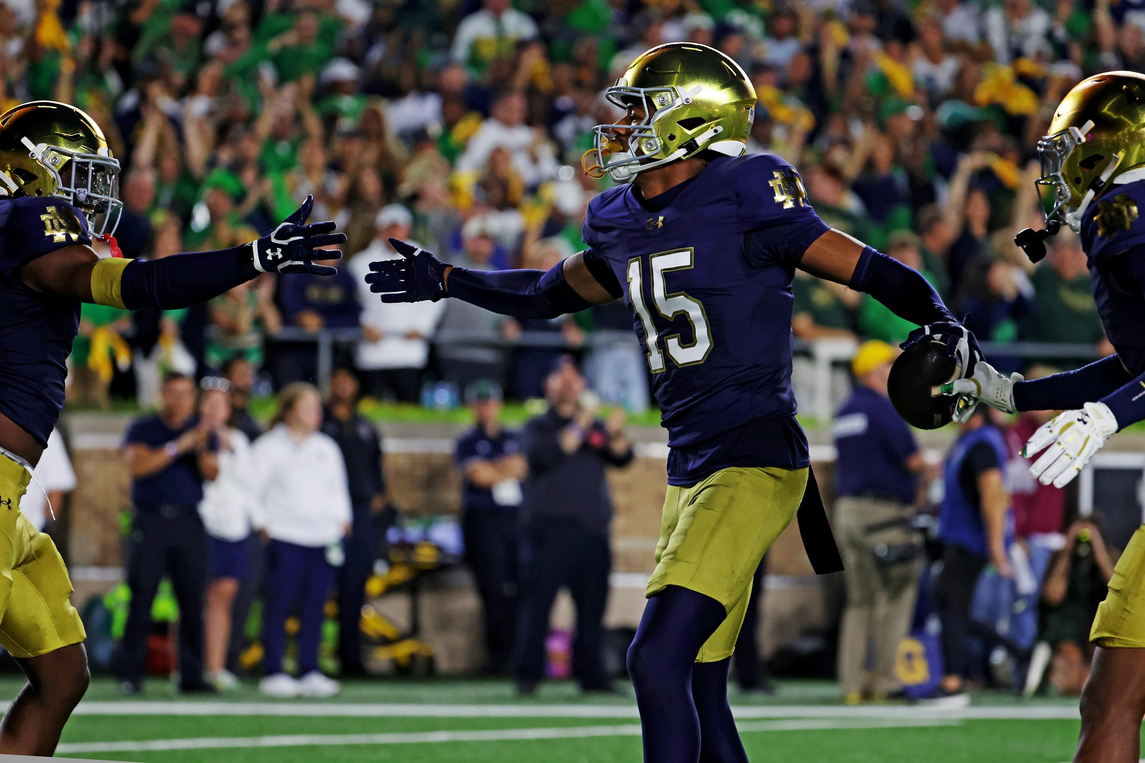 Notre Dame chants calling the Irish “overrated” miss the point, and the conversation swerves from football to theater
