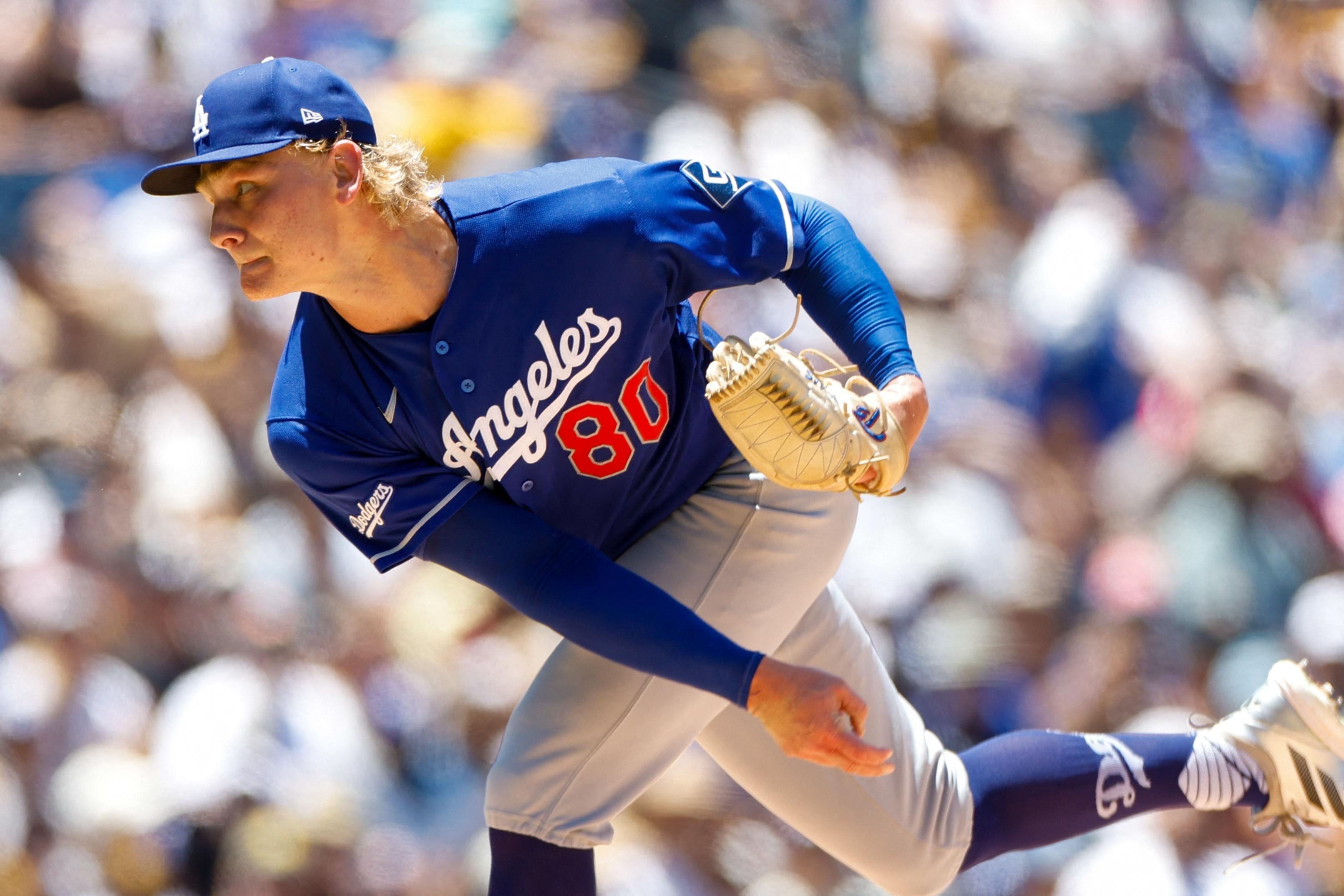 Emmet Sheehan sparks Dodgers’ minor league sweep, all four affiliates win
