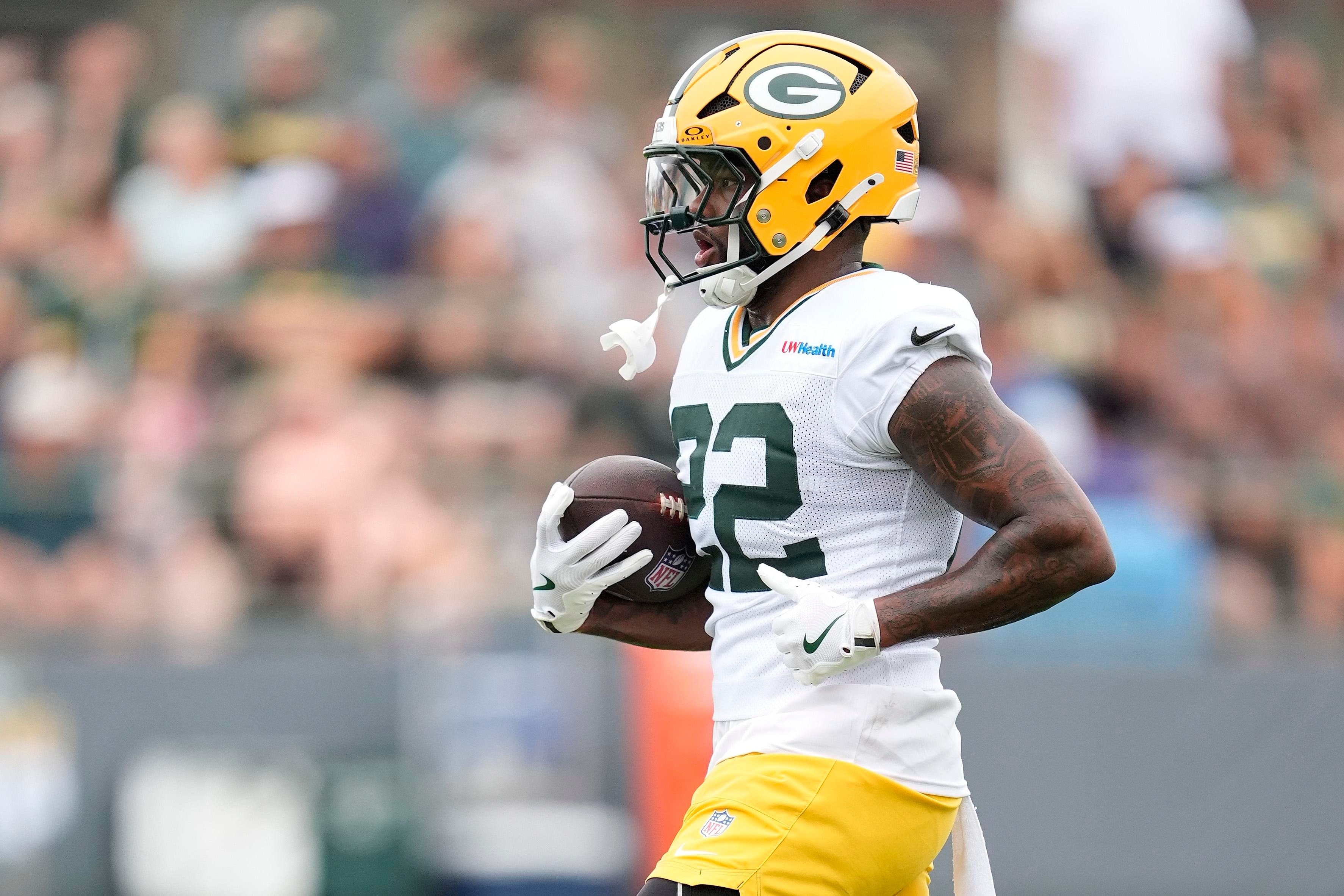 Packers promote Pierre Strong Jr. to active roster as Chris Brooks’ ankle status remains in question