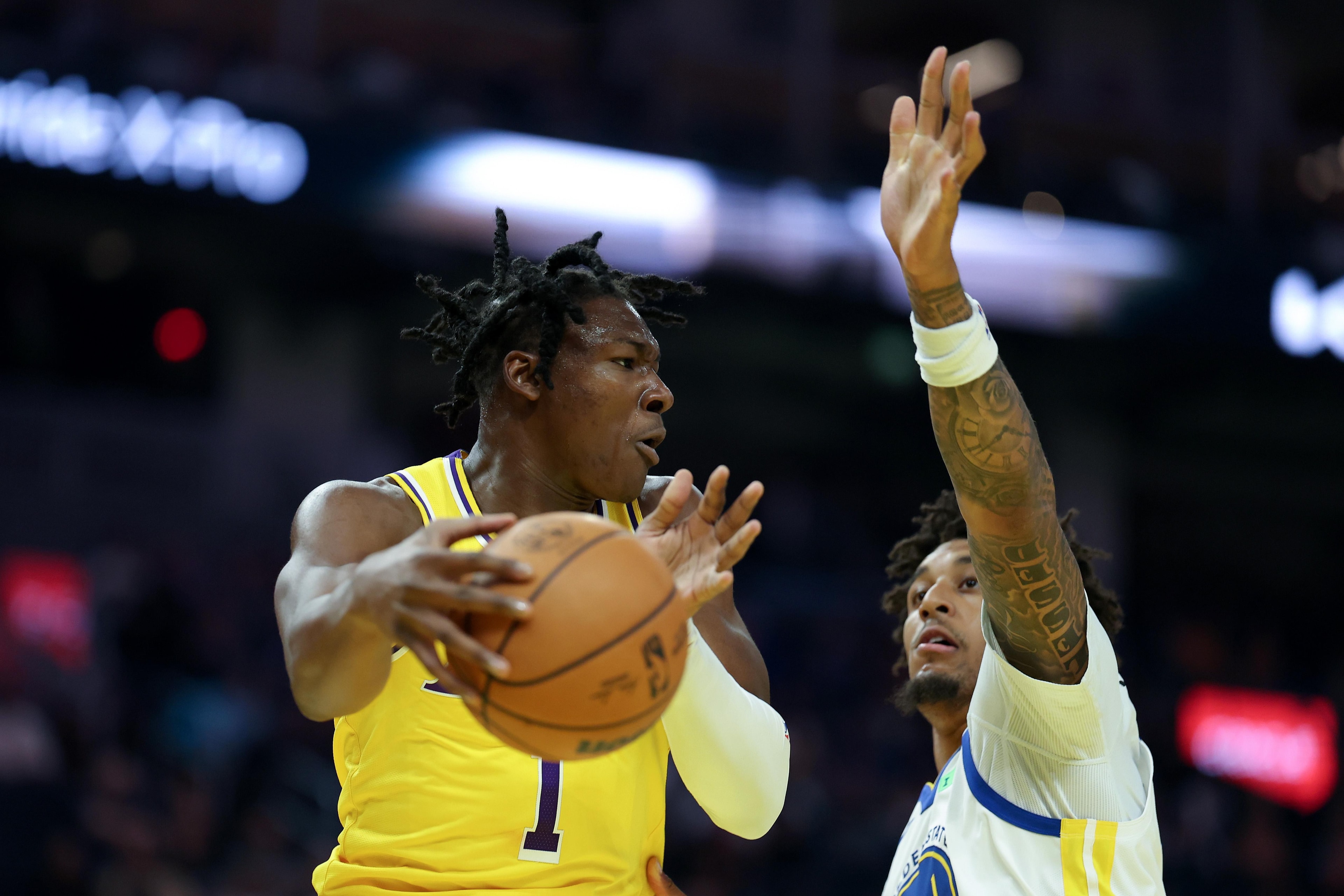 Adou Thiero leans into patience and decision-making as his preseason shows early signs of progress