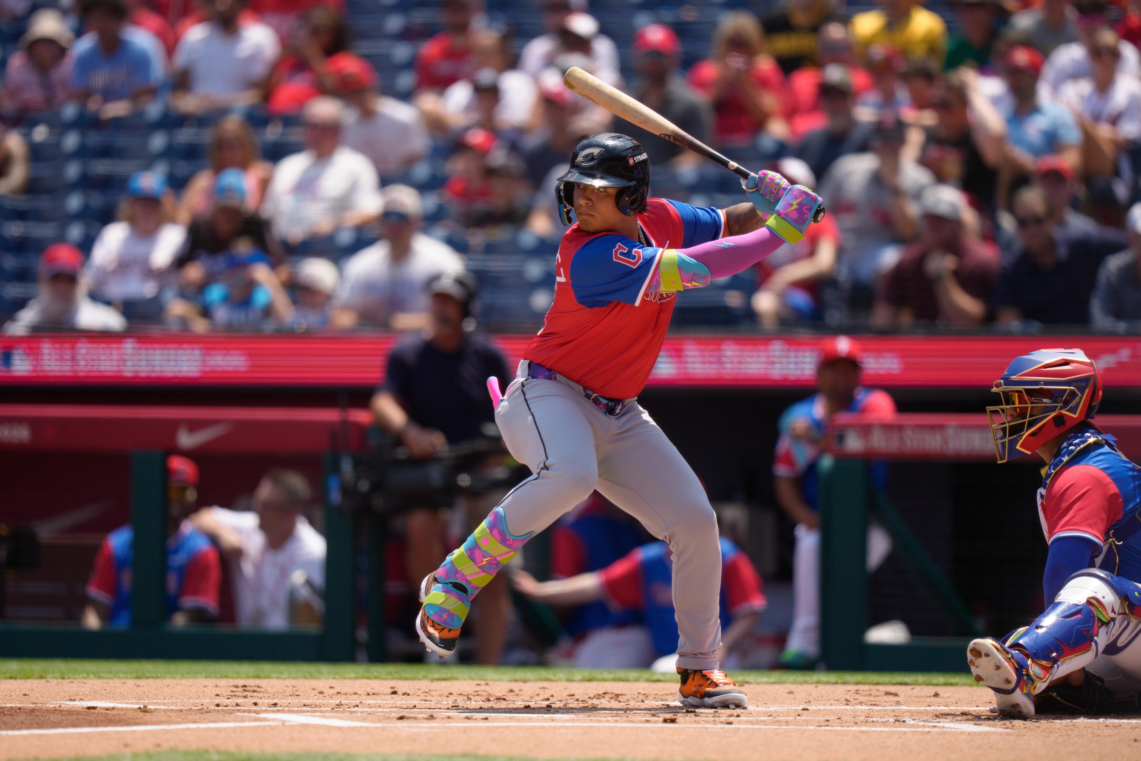Despite big-league-ready production in the minors, Ralphy Velasquez remains stuck behind the Guardians’ depth
