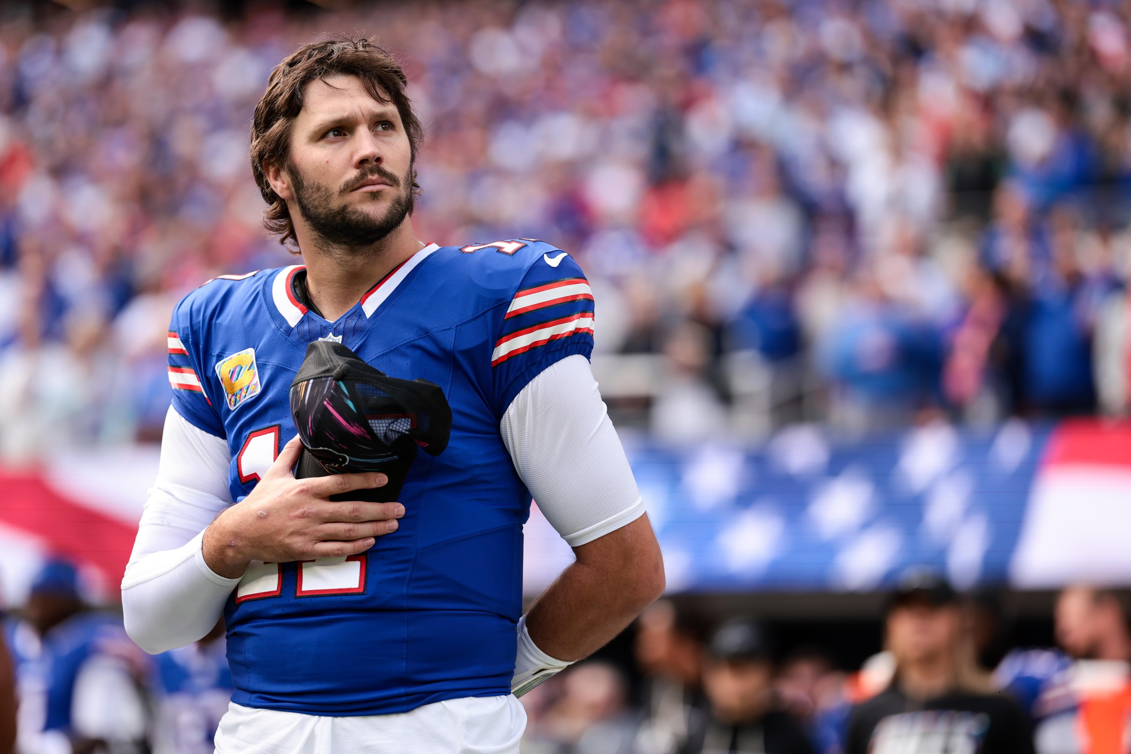 Josh Allen plays down knee-injury concerns as Bills quarterback ramps up his mobility talk