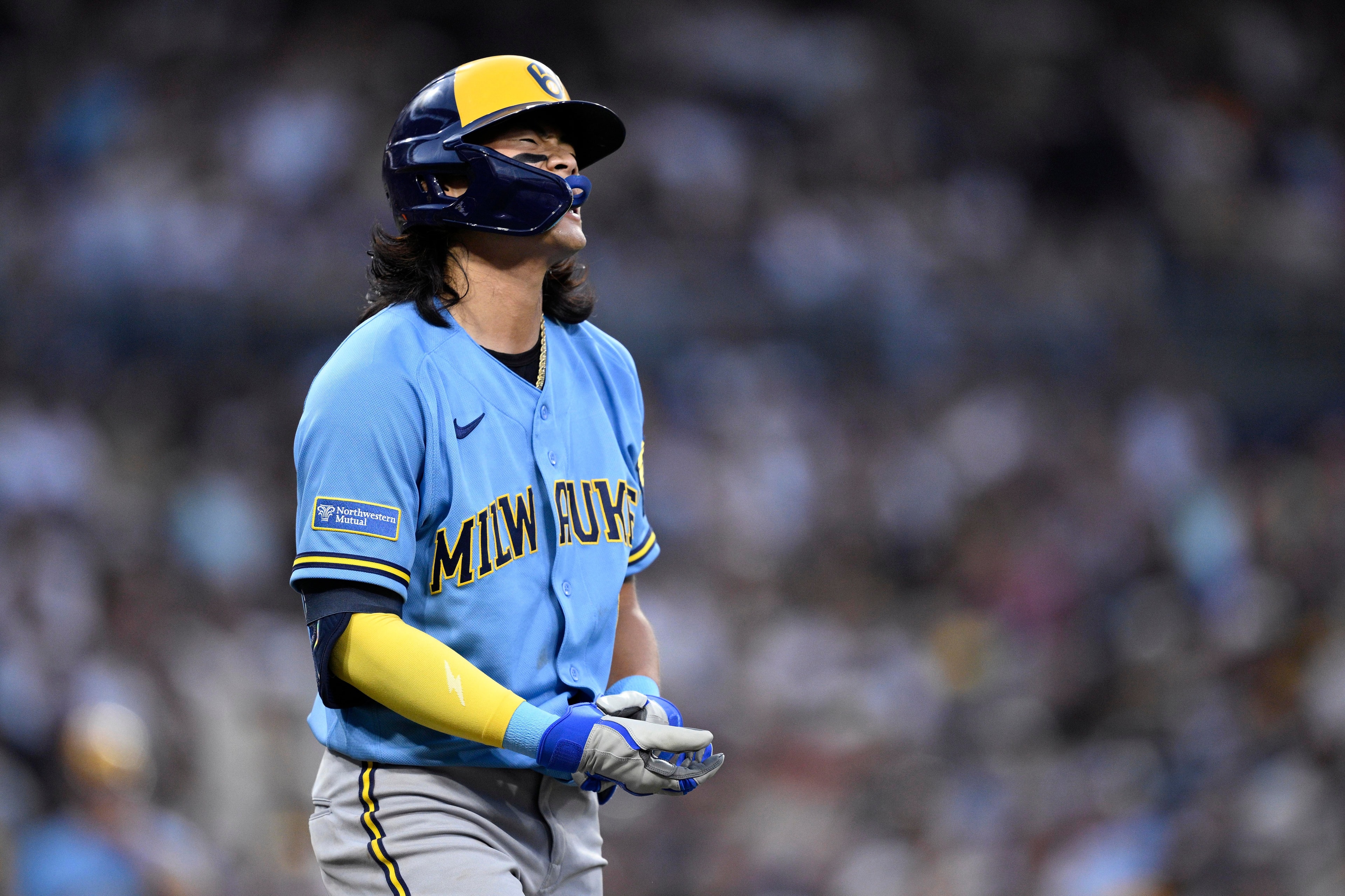 Brewers face left-side infield crunch, eyeing Triple-A’s Luke Adams to stabilize