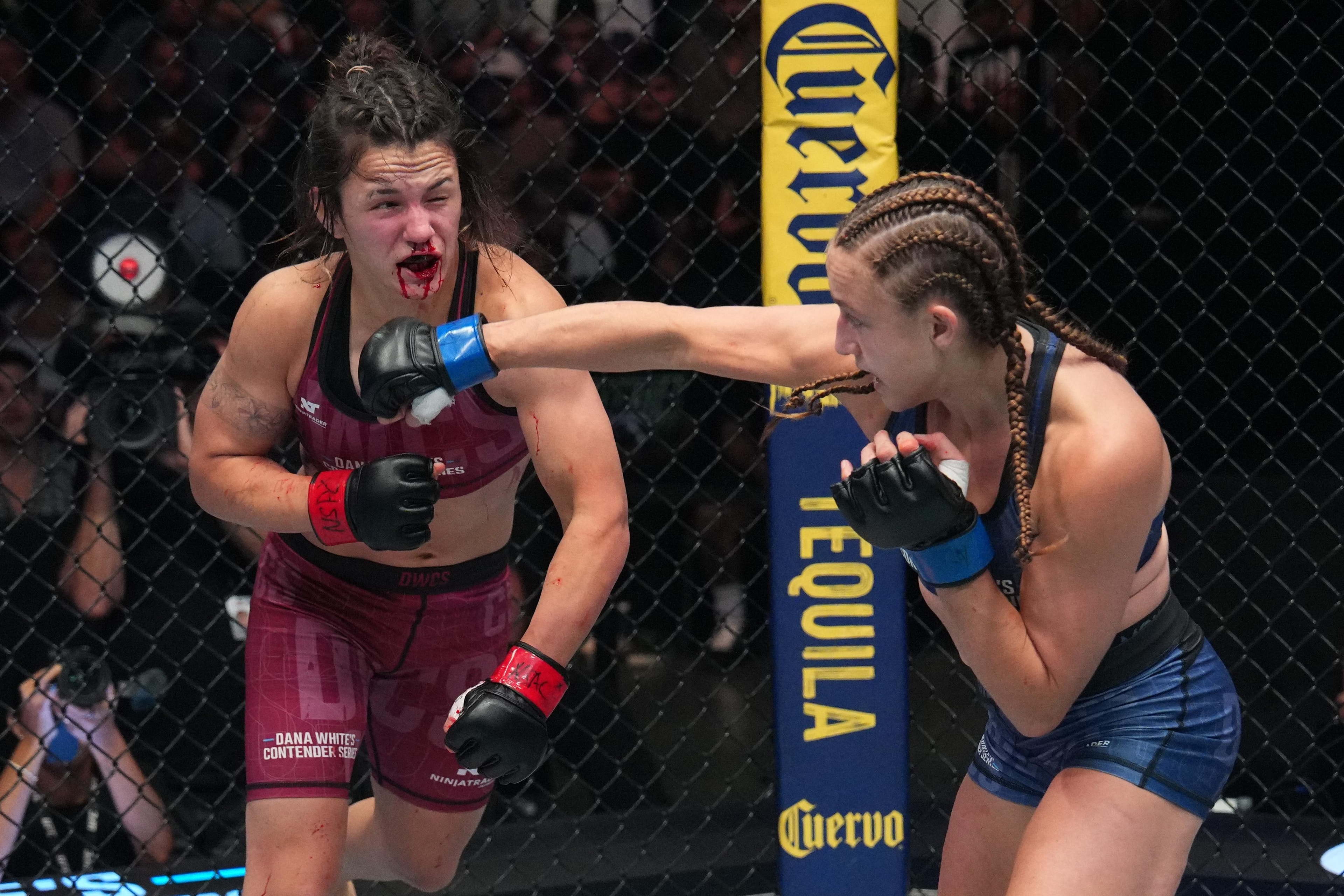 DWCS Season 10, Week 3: Alex Apodaca stuns Bella Mir and earns UFC contract