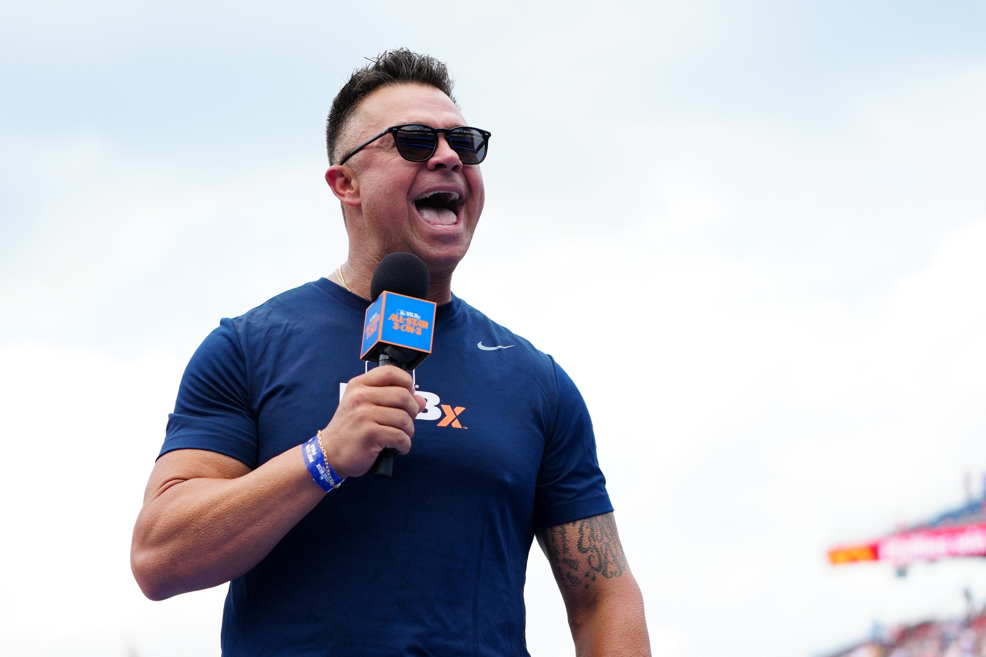 Nick Swisher trades the Yankees clubhouse for Central Park rec softball, surprising New York City players