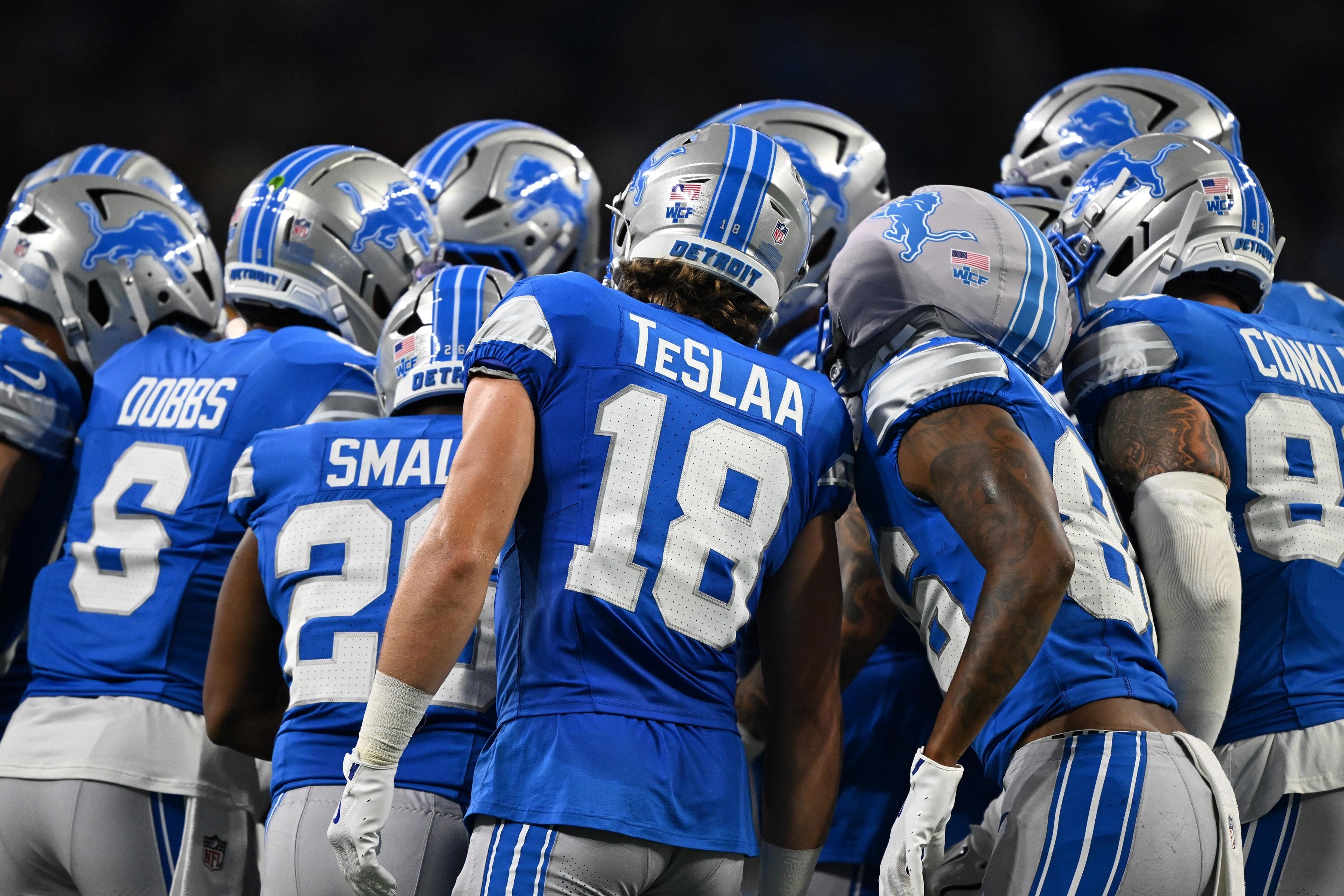 Lions publish updated preseason depth chart for Game 3 vs. Colts