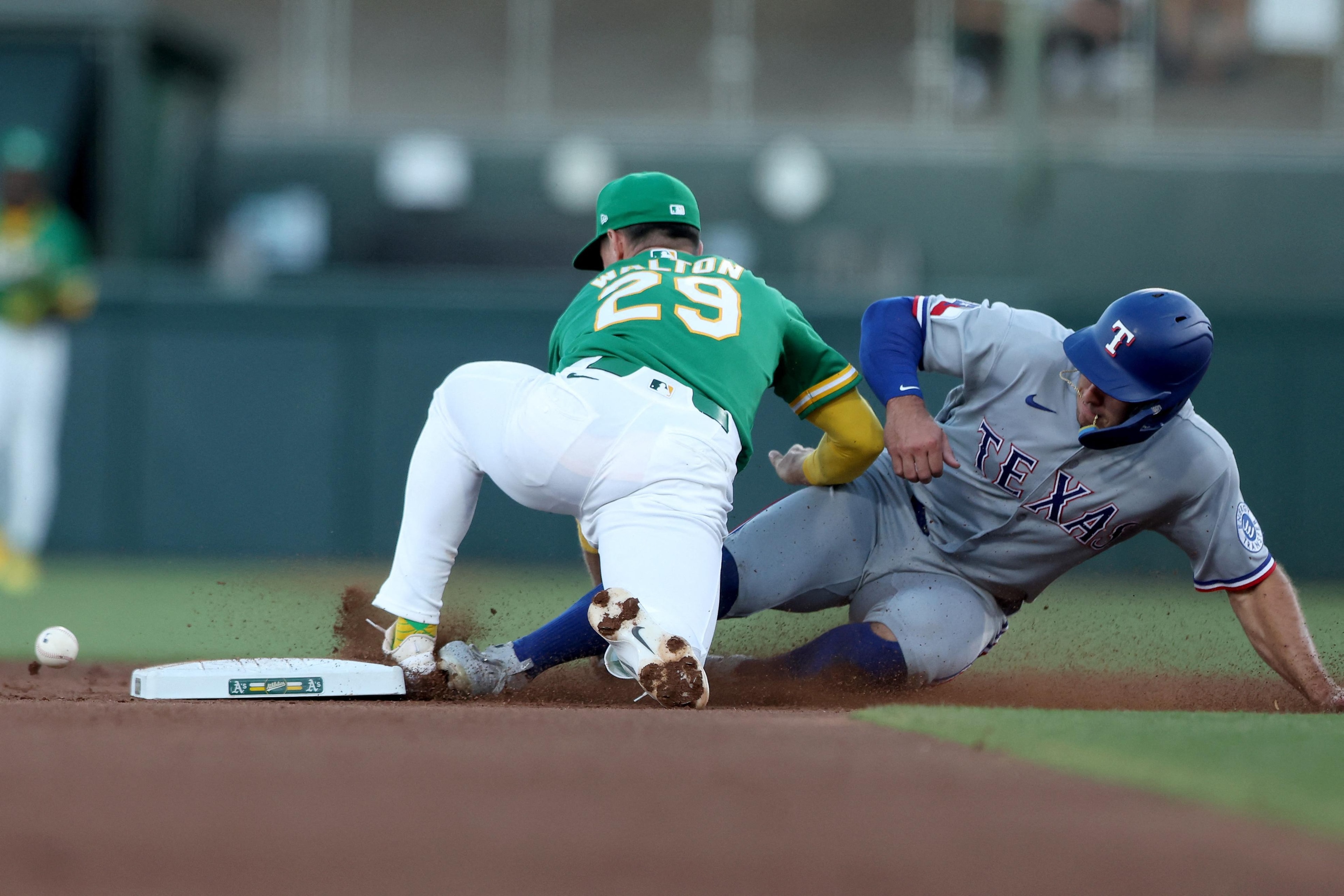 Rangers’ skid grows as A’s batter them 8-3 in Northern California