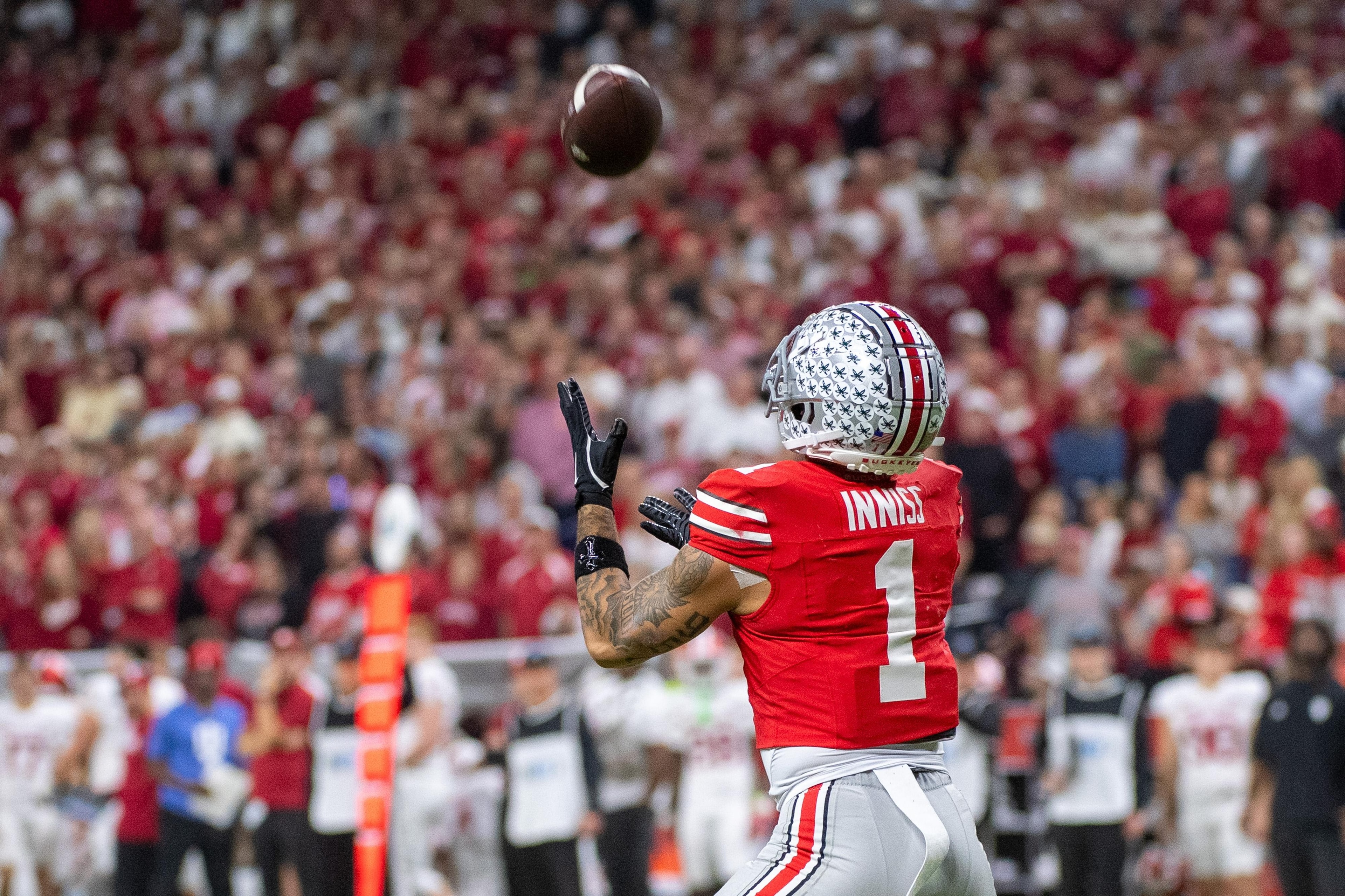 Brandon Inniss aims for a larger role in Ohio State’s 2026 passing game