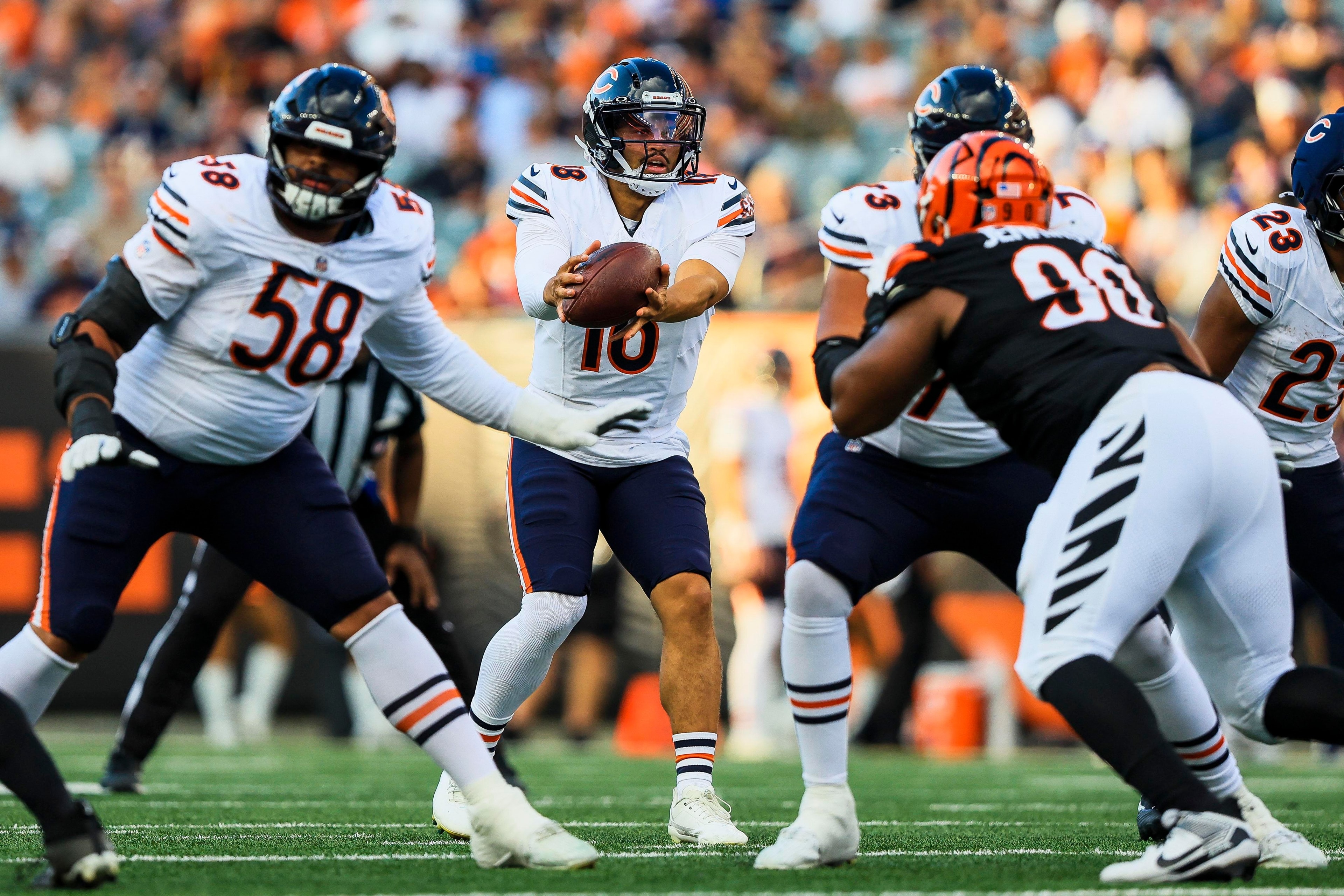 Bears digest a rough Week 2 preseason trip to Cincinnati as roster decisions accelerate