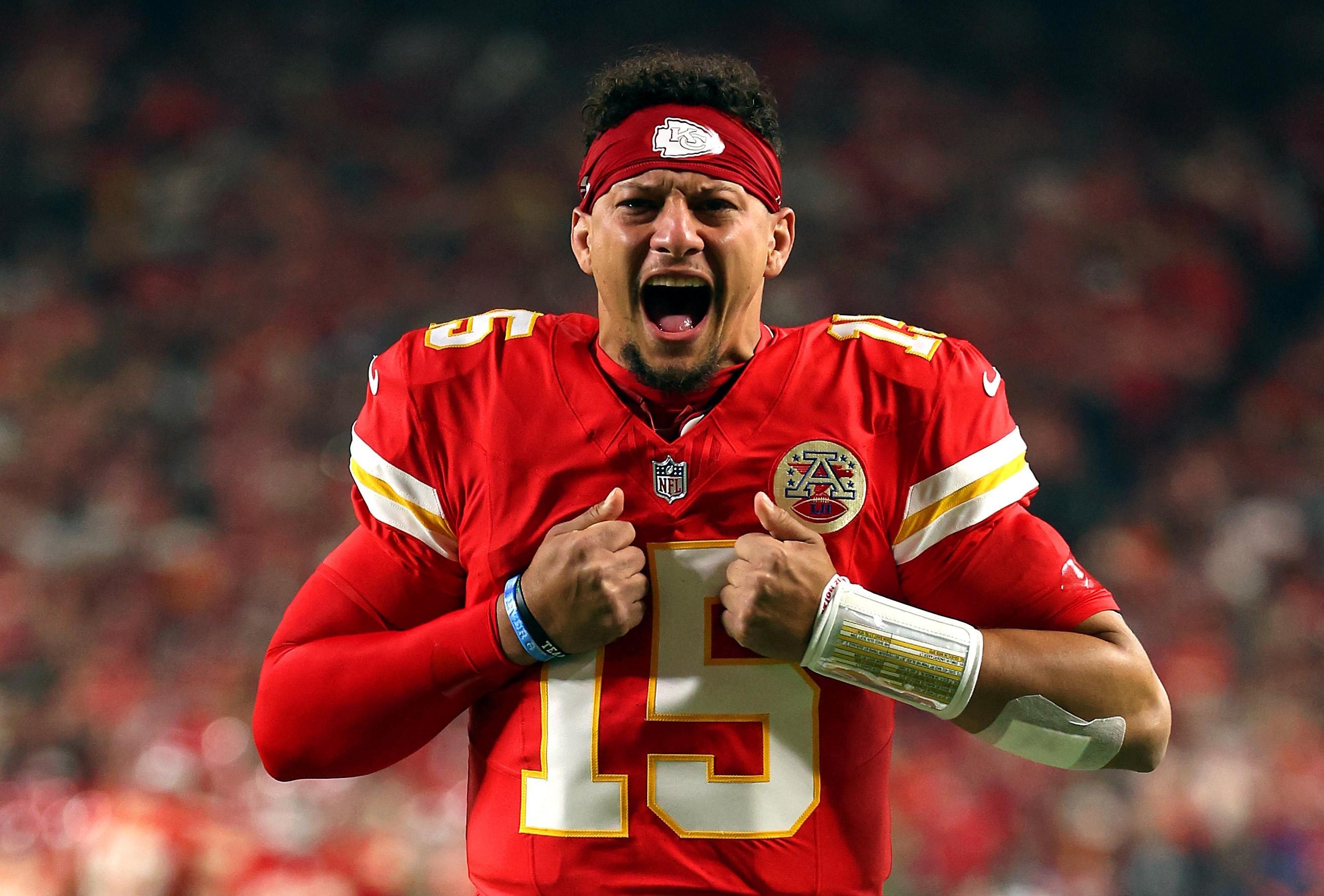 Patrick Mahomes becomes No. 18 on the NFL’s “Top 100” countdown, the fourth Chief revealed this year