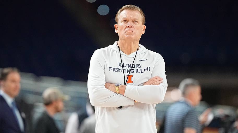 Illinois’ Brad Underwood plans for a busy official-visit window, with 2027 priority commit Quinton Kitt set to tour Champaign