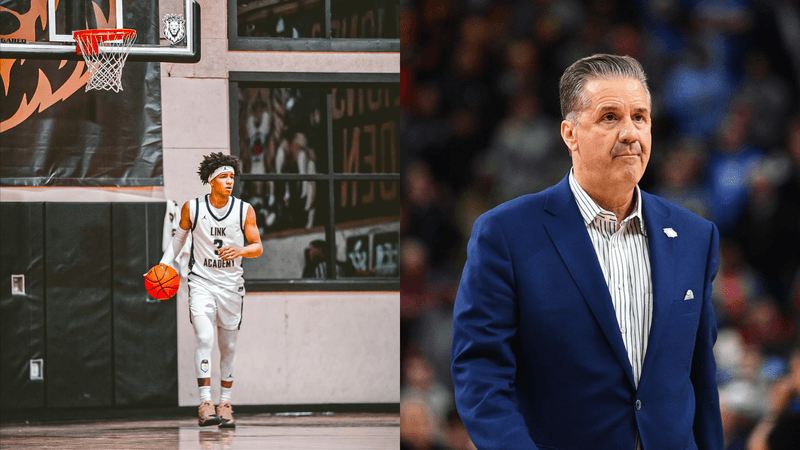 Link Academy guard Davion Thompson commits to John Calipari’s Arkansas Razorbacks