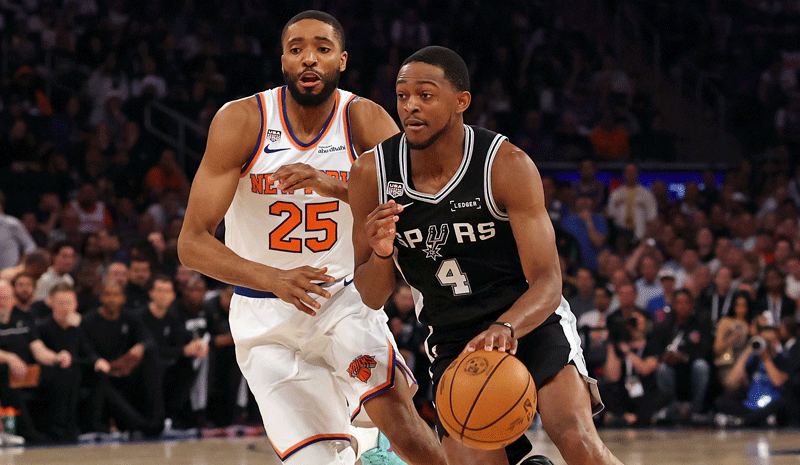 Spurs- Knicks Game 4 looms as computer model targets De’Aaron Fox and key supporting scorers