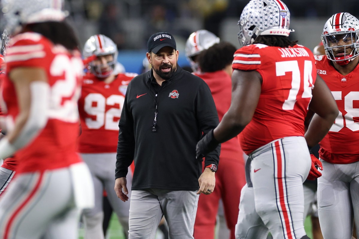 Ohio State punter Joe McGuire describes Ryan Day’s strict practice-punctuality punishments: “It’s so bad”
