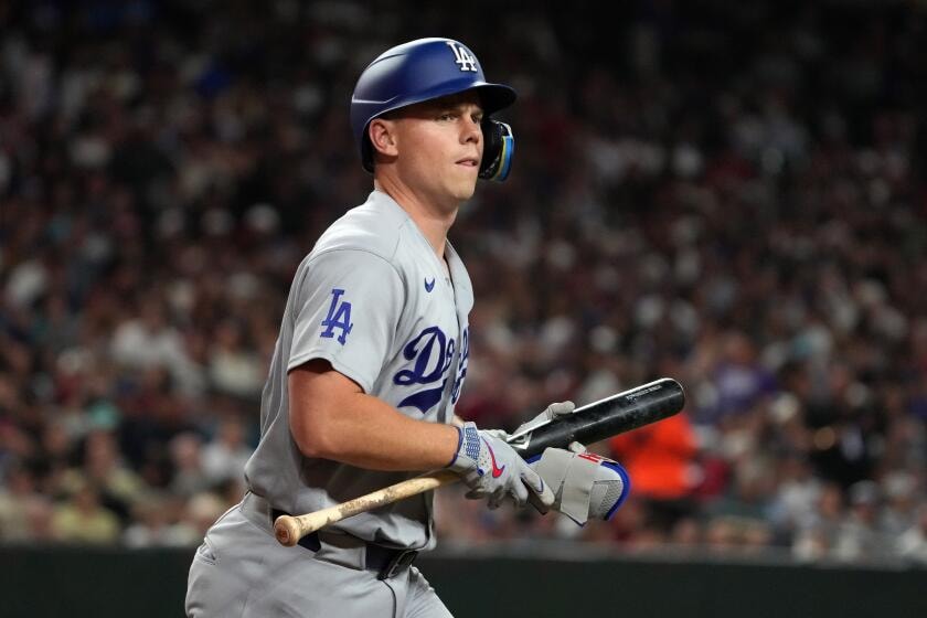 Dodgers likely to place catcher Will Smith on injured list as neck stiffness lingers