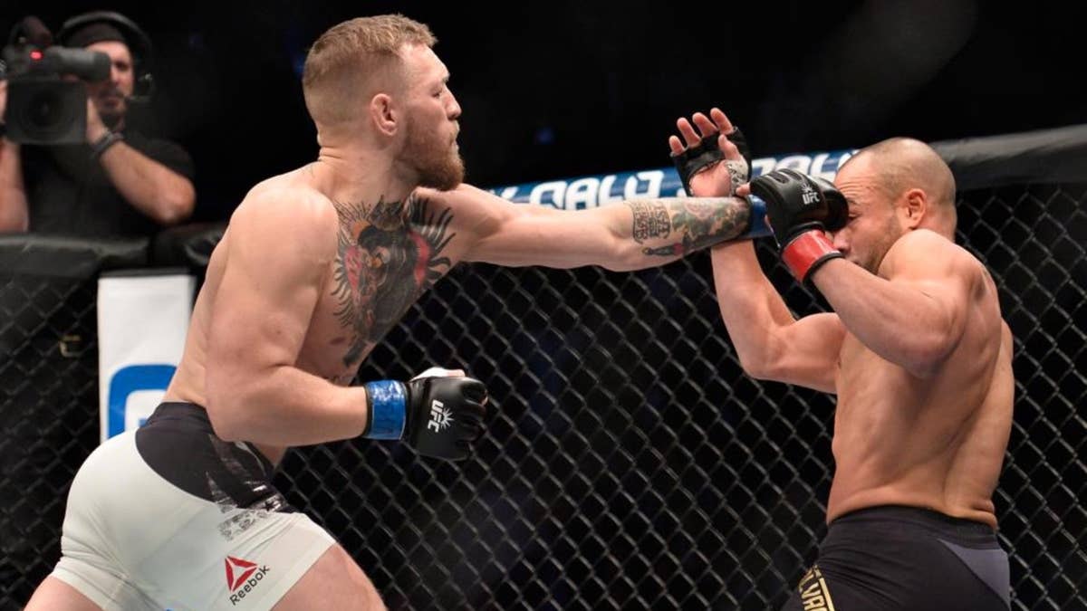 Conor McGregor’s UFC 205 surge: how he went from featherweight champ to lightweight champ-champ