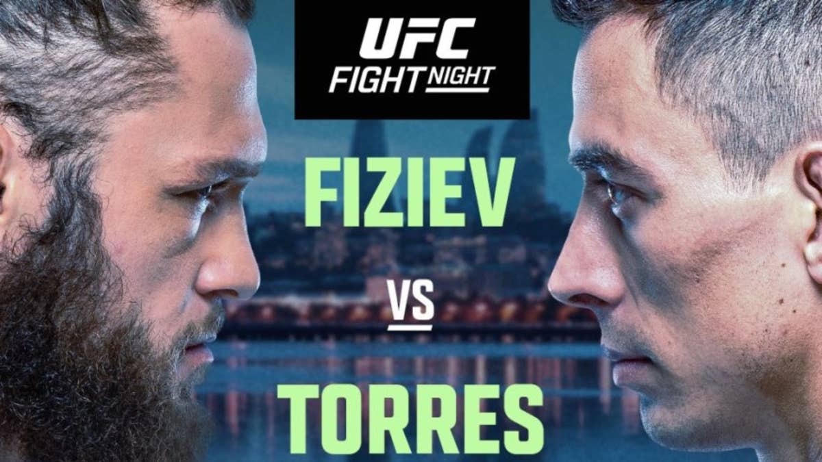 UFC Fight Night 280 opens in Baku with Rafael Fiziev vs. Manuel Torres in the lightweight main event