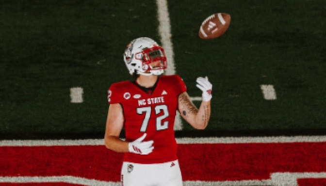 NC State secures commitment from towering offensive lineman Jacob Burns