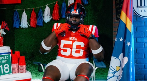 Ole Miss lands commitment from 4-star offensive tackle Antonio Keefer after official visit