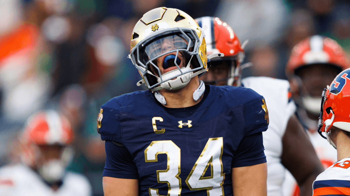 Bill Connelly picks Notre Dame to win the 2026 College Football Playoff, ending a long title drought