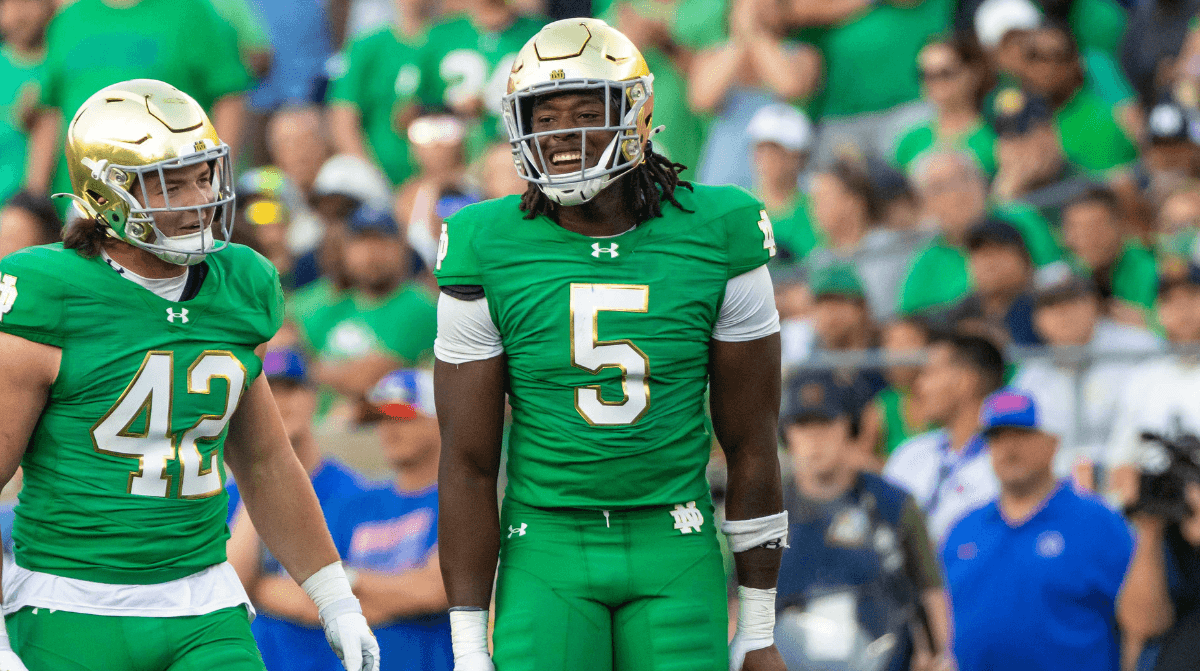 ESPN projection puts Notre Dame in the top tier for a College Football Playoff first-round bye