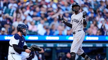 Jazz Chisholm Jr. delivers a two-run homer as Yankees end three-game skid with 4-3 win over Tigers