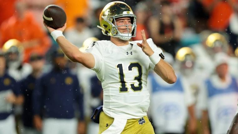 Notre Dame’s CJ Carr emerges as a suddenly plausible Heisman contender, at least on paper