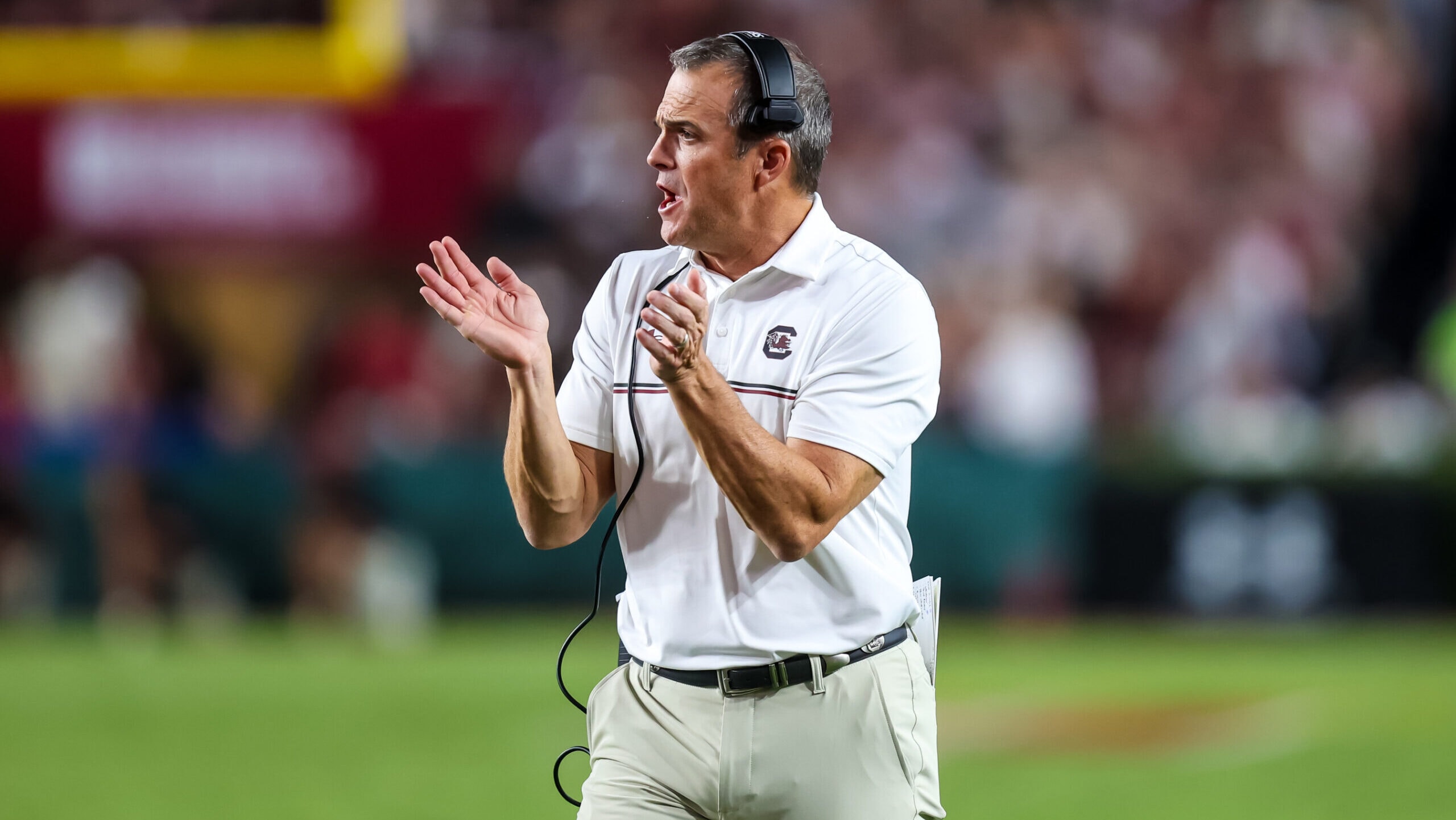 Shane Beamer updates South Carolina on Jacarrius Peak and Dylan Stewart ahead of Kent State opener