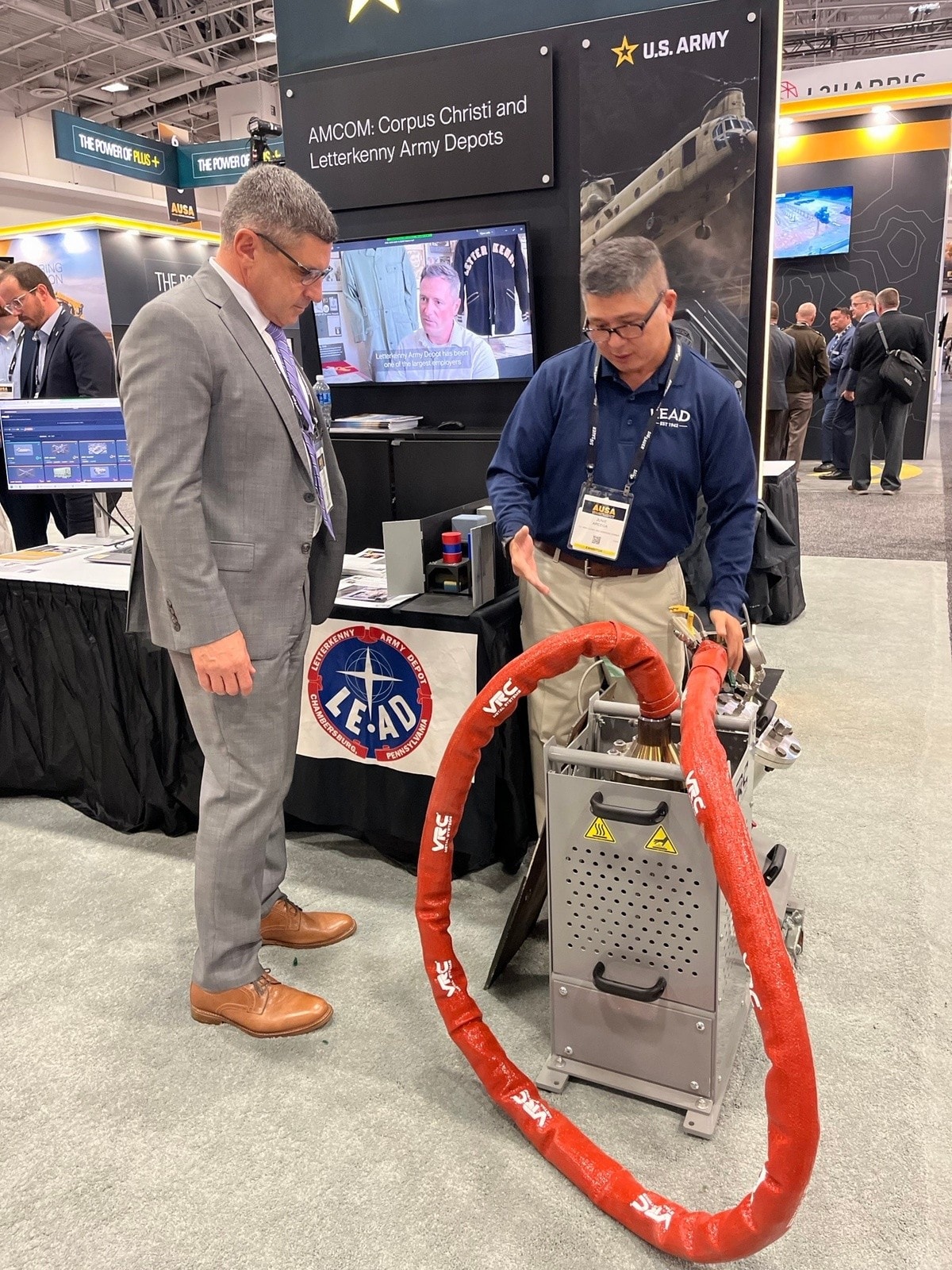 AMCOM, CCAD, LEAD showcase depot capabilities at AUSA