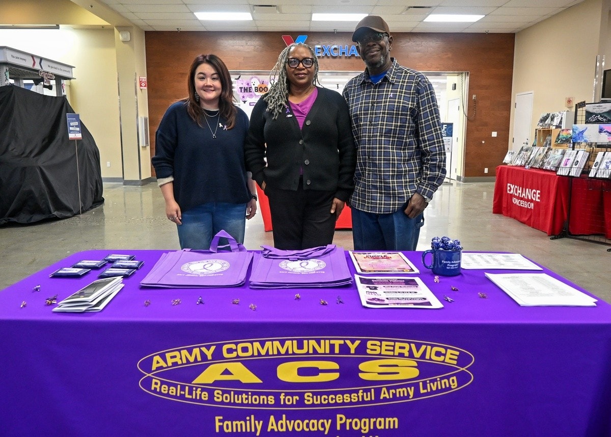 Fort Wainwright Family Advocacy Team spotlights outreach, awareness