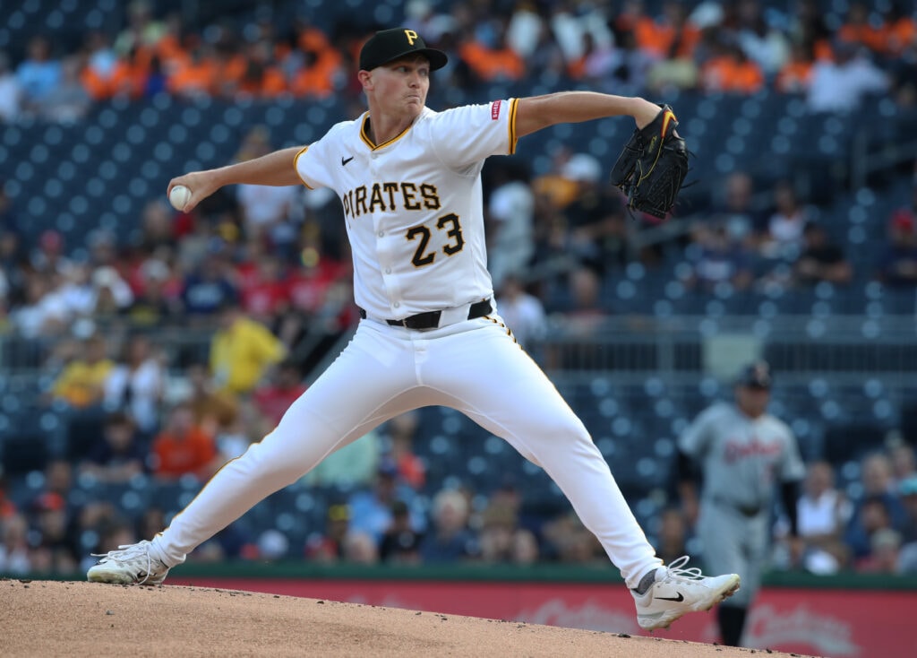 Pirates move Mitch Keller to 60-day IL, recall Brandon Eisert to active roster