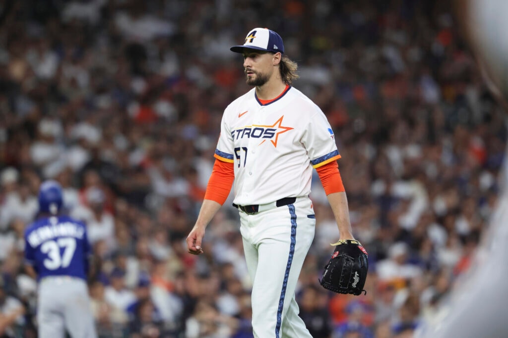 Astros move Ryan Weiss off active roster, designating right-hander for assignment
