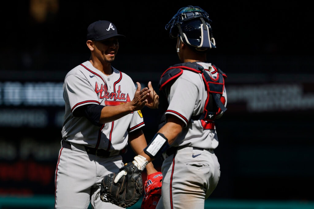 Braves bring back veteran Carlos Carrasco on a minor league deal after clearing waivers