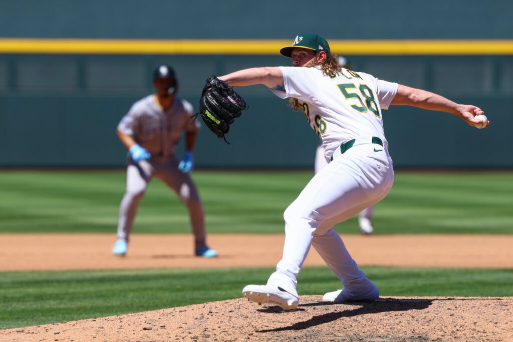 A’s Designate Scott Barlow For Assignment, Making Room on 40-Man Roster