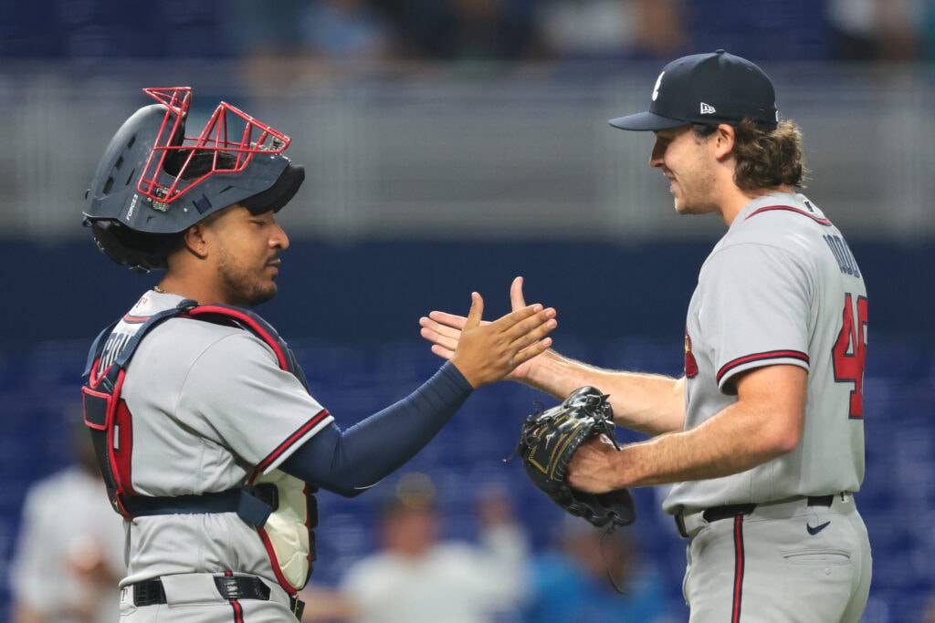 Braves catcher Chadwick Tromp elects free agency after DFA, clearing waivers following Austin Wynns acquisition