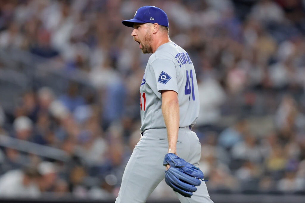Dodgers Place Brock Stewart on 15-Day Injured List, Calling Up Cole Irvin