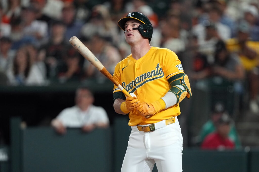 Brent Rooker set for season-ending left knee surgery, A’s expected to reshape lineup