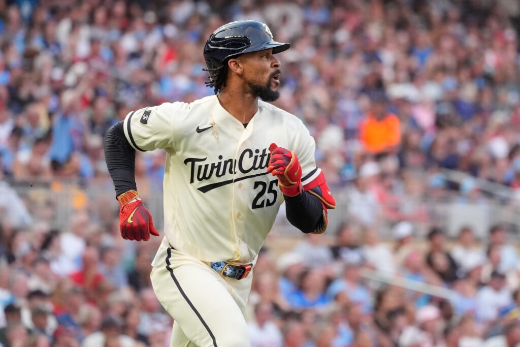 Twins shut down Byron Buxton for 10 days with right hip impingement, recalling Tristan Gray