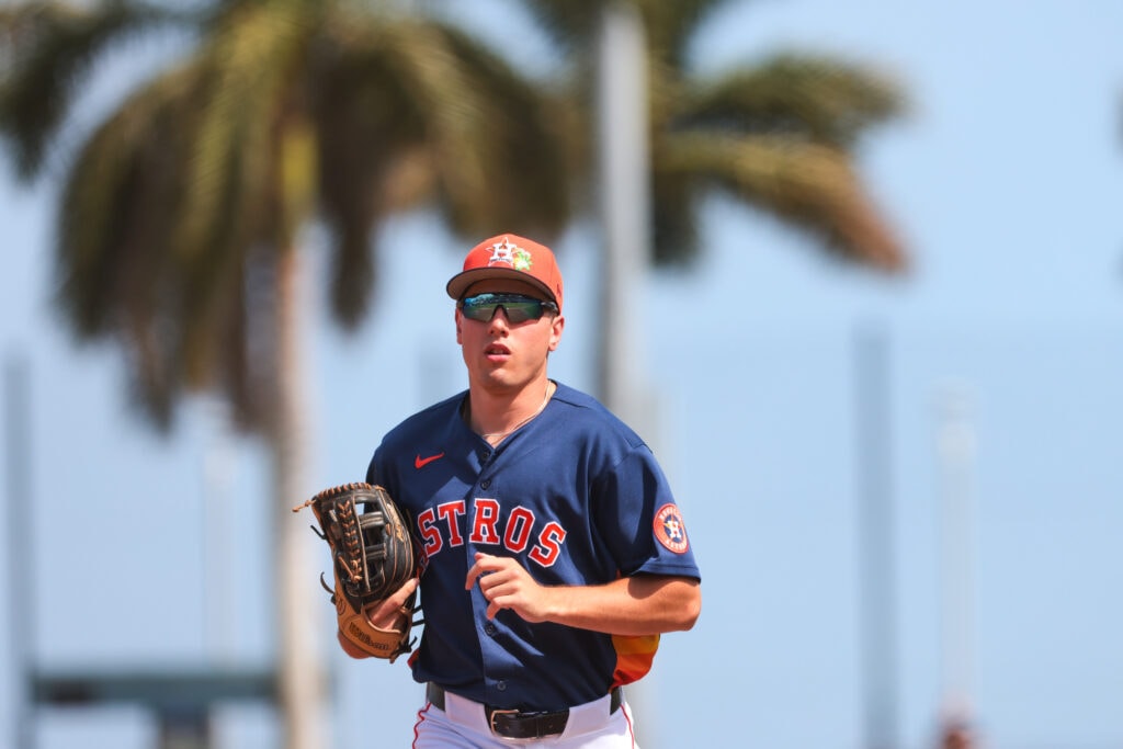 Astros call up Lucas Spence, reinstate Kai-Wei Teng, place Brice Matthews on injured list
