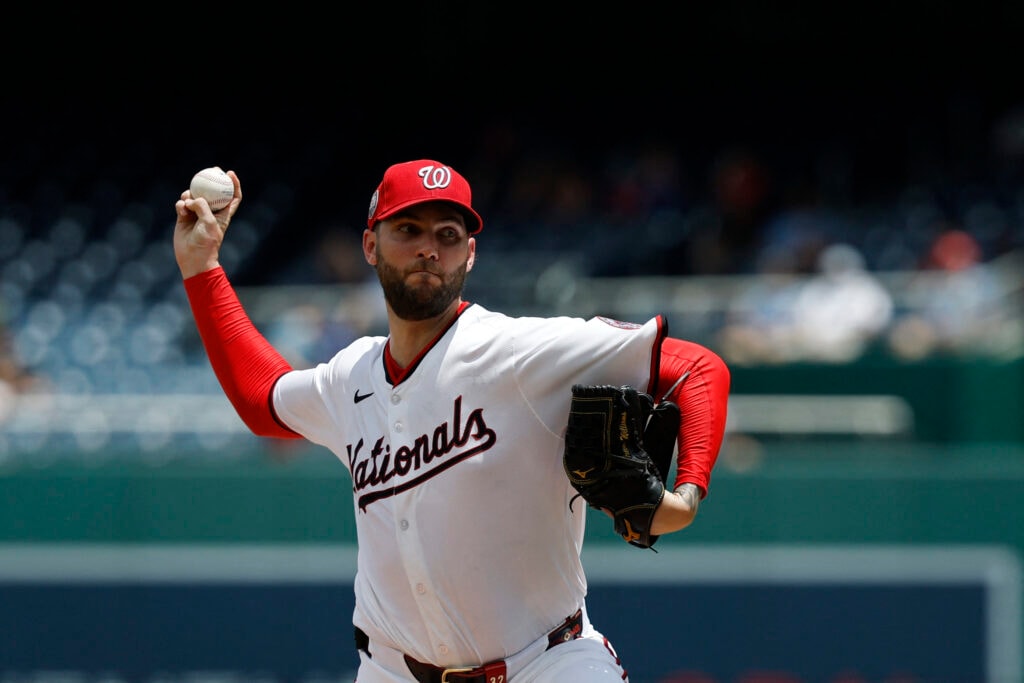 Nationals release veteran right-hander Trevor Williams after unclaimed waivers