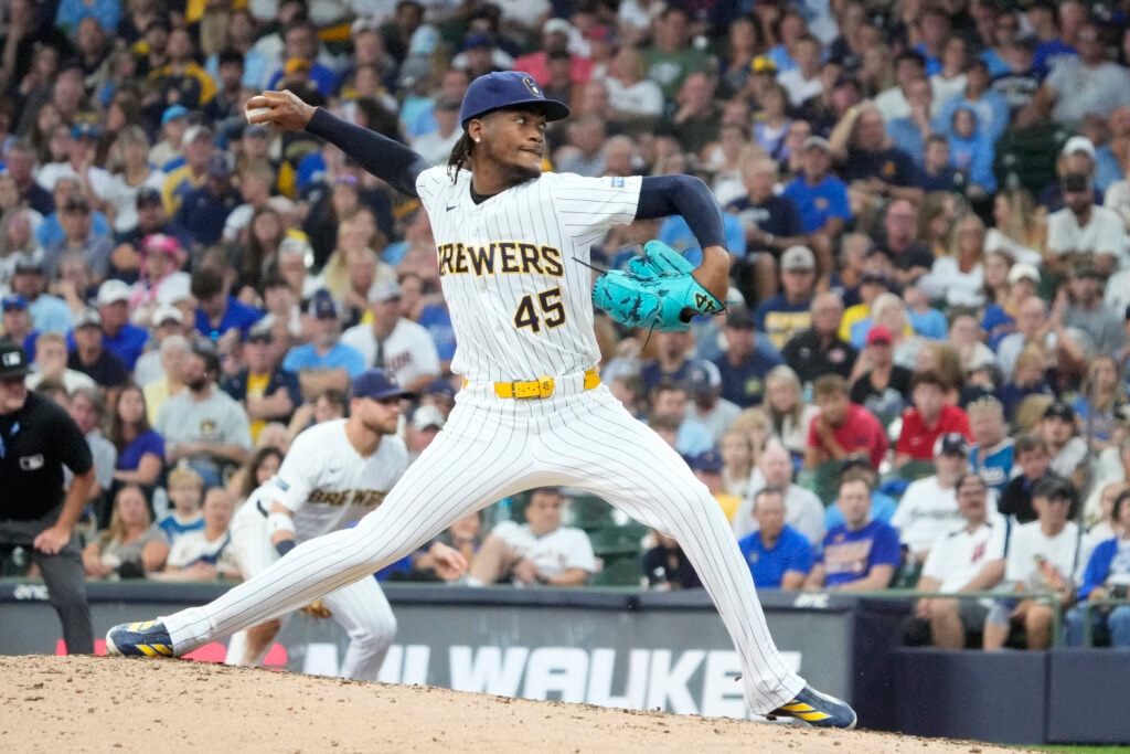 Brewers move Abner Uribe to injured list, recall Grant Anderson for bullpen role