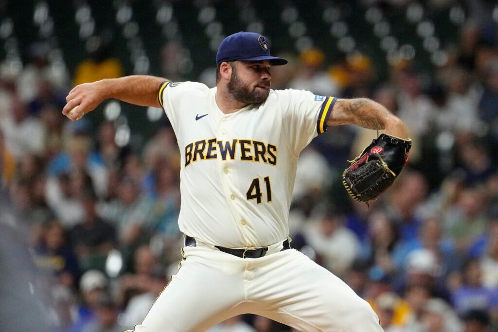 Brewers re-sign Bryse Wilson, DFA Lyon Richardson to open roster space