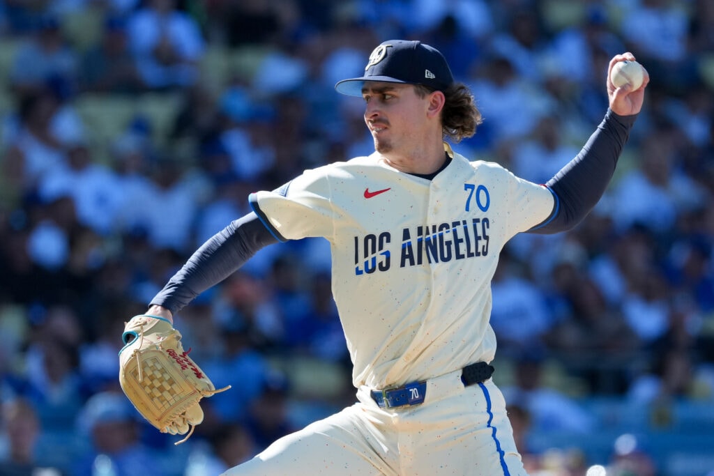 Dodgers move Justin Wrobleski to injured list with left forearm inflammation, recall Kyle Hurt