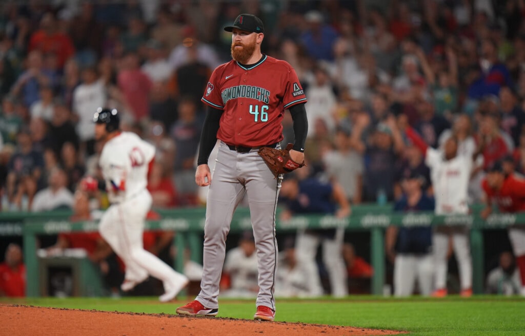 Diamondbacks place Zack Littell on release waivers, ending veteran right-hander’s stint