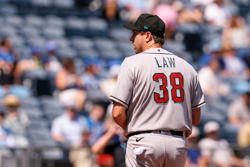 Diamondbacks reliever Derek Law elects free agency after designated-for-assignment
