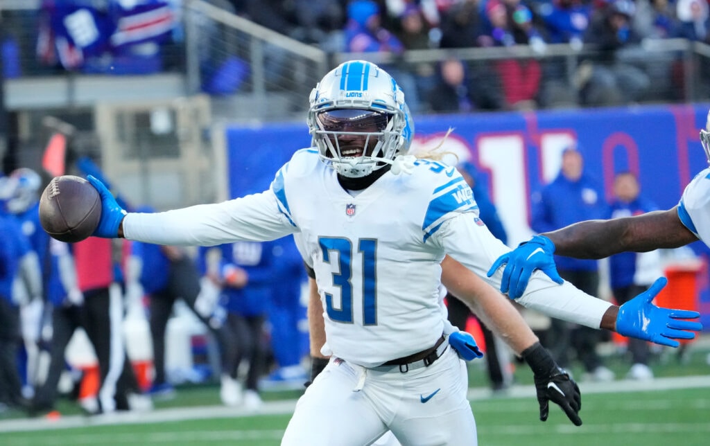 Lions’ Kerby Joseph says he will not pursue knee surgery, leaving 2026 status uncertain
