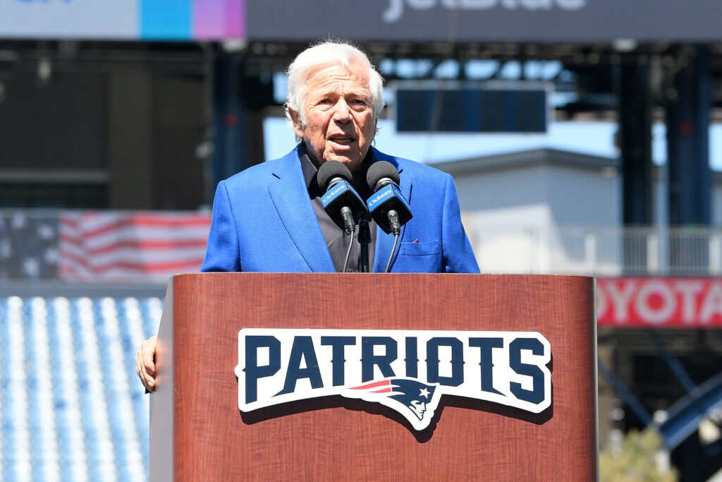 Robert Kraft tells NFL he’s interested in bringing New England to play in Scotland